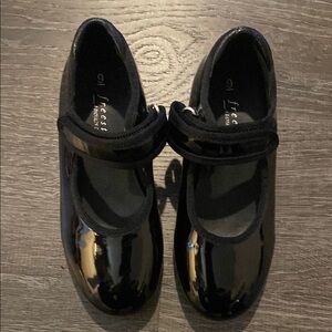 Black Kids Mary Jane Tap Shoes